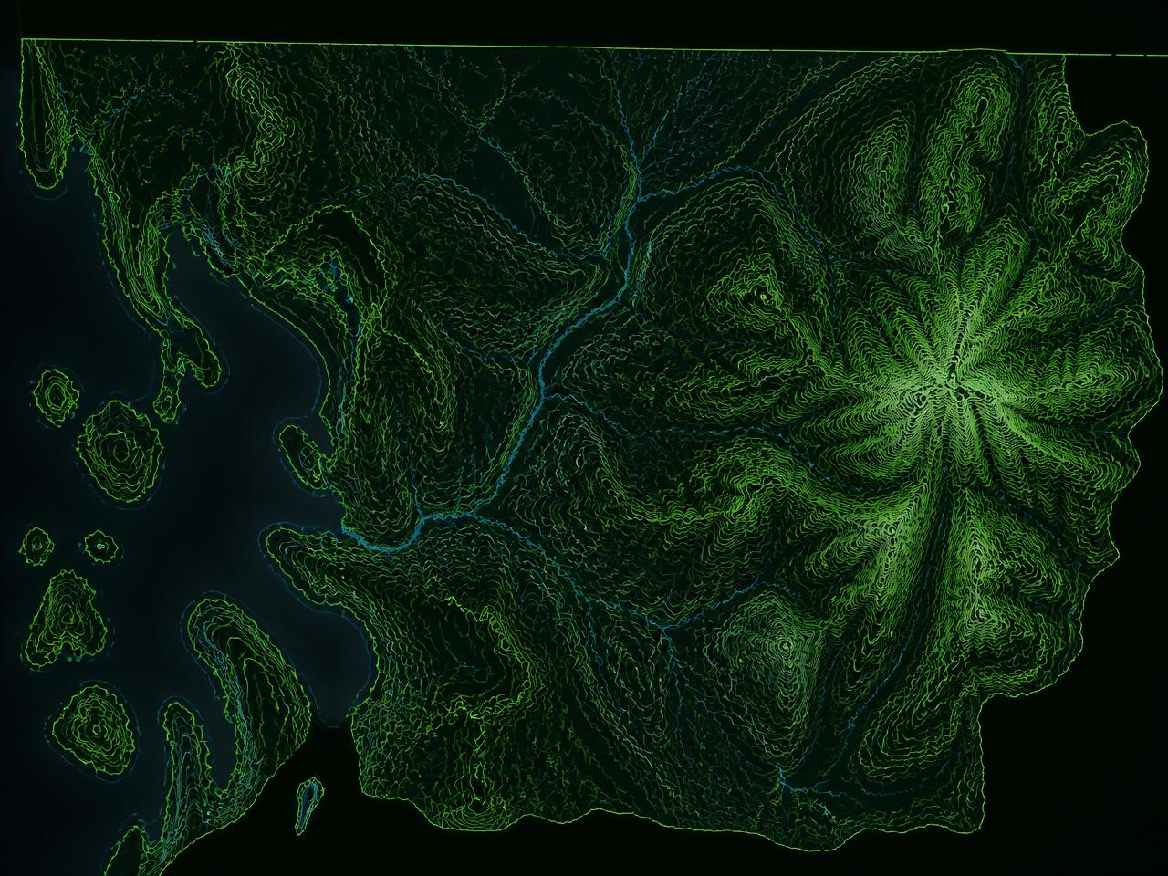 Whatcom County map